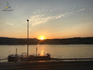 Budapest Sun Set