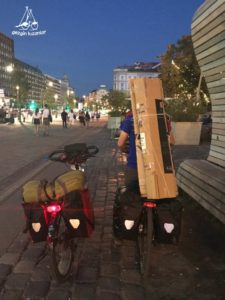 Budapeşte Bisiklet Kutusu Taşıma